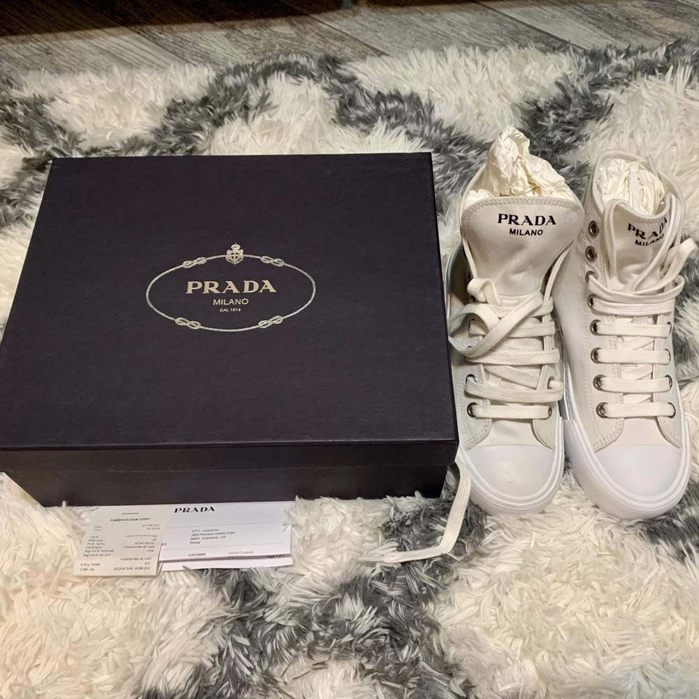 Authentic Prada Sneakers